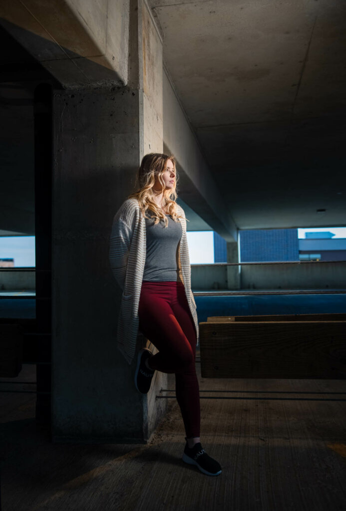 Portrait La Crosse WI Parking Ramp