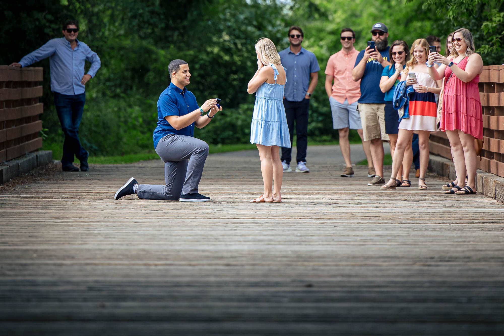 Riverside Park La Crosse Engagement by La Crosse, WI PhotographerJeff Wiswell of J.L. Wiswell Photography