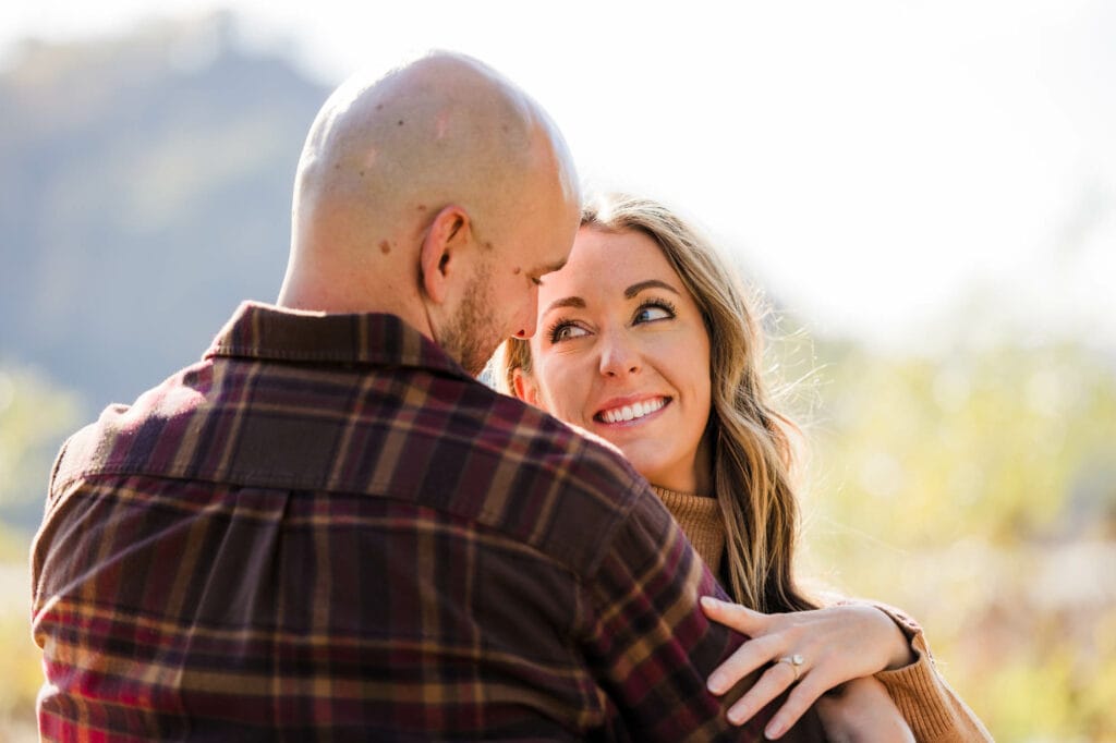 Engagement shoot at Perrot State Park by La Crosse Photographer Jeff Wiswell | J.L. Wiswell Photography