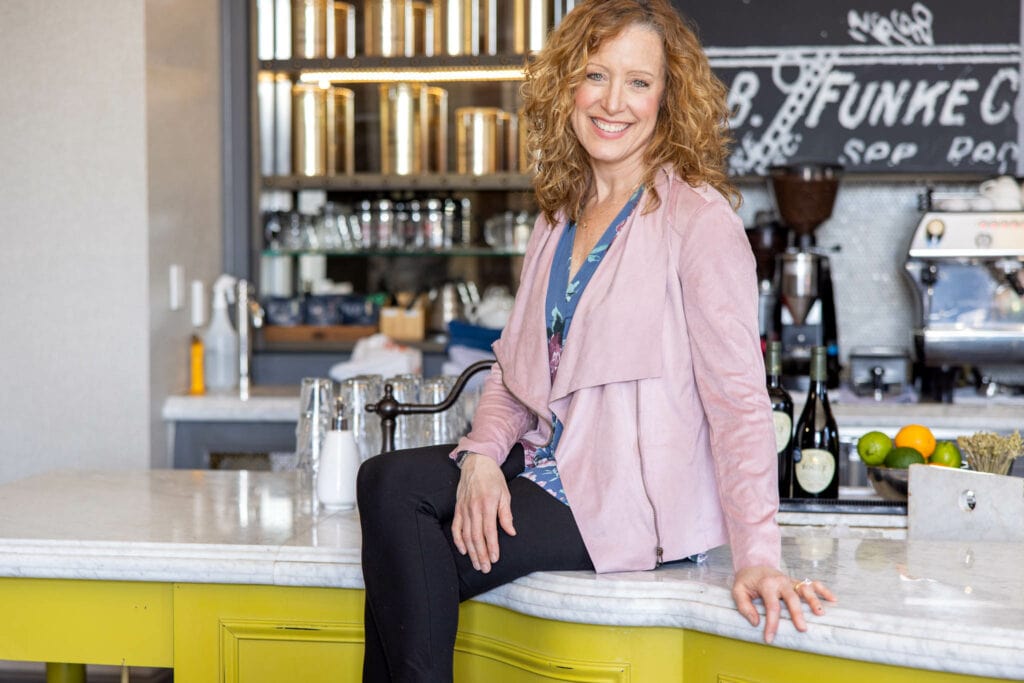 Downtown La Crosse café personal branding portraits — Voices of Intention — J.L. Wiswell Photography