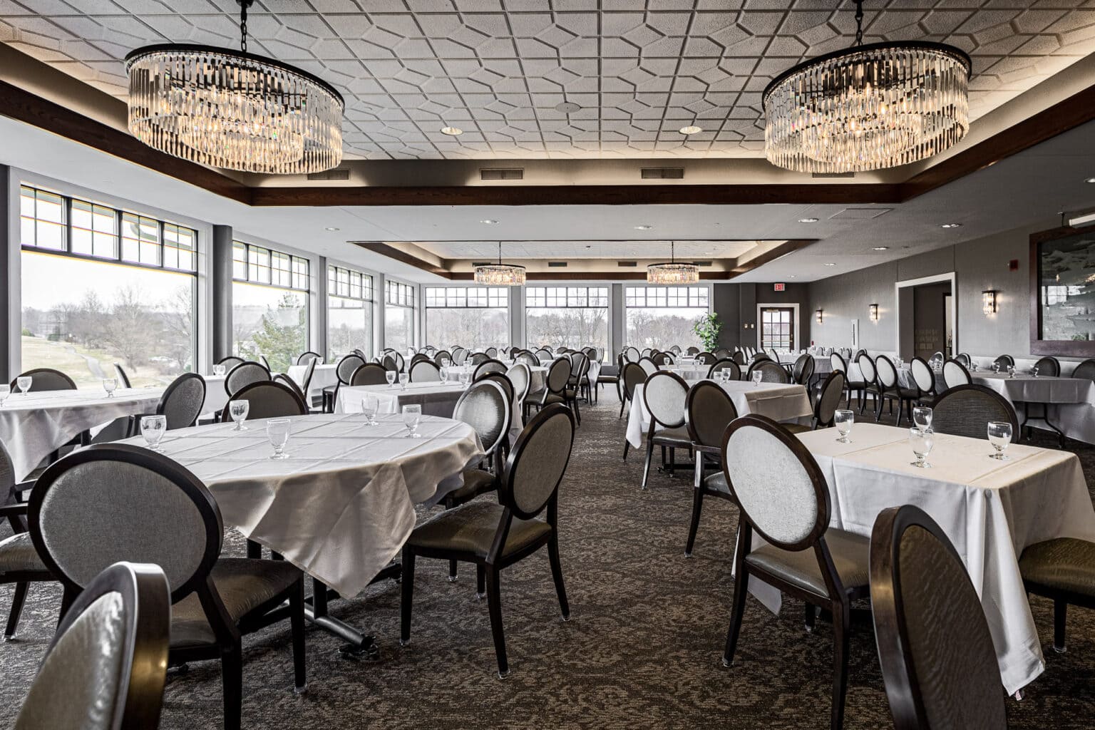 The ballroom at La Crosse Country Club, Onalaska