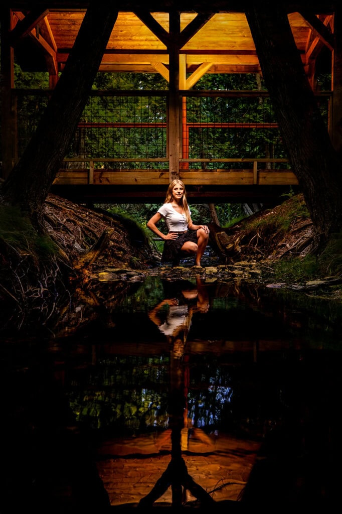 senior girl in baileys harbor, wi