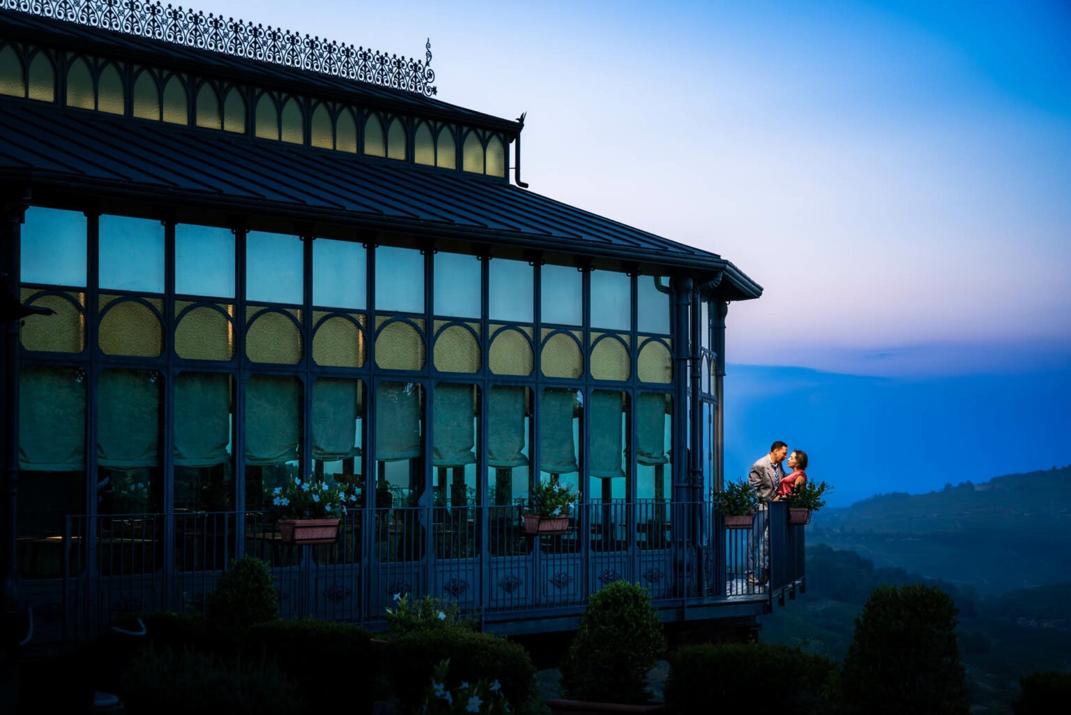 Couple at Hotel Villa Beccaris