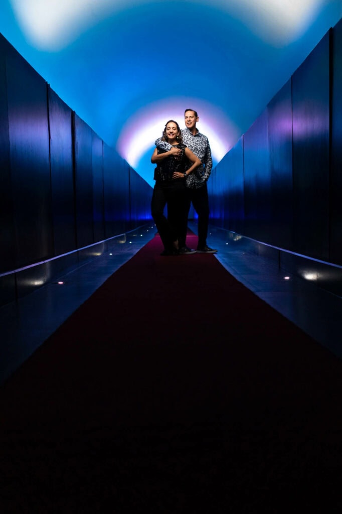 Couple at Hotel Vis a Vis in Sestri Levante, Italy