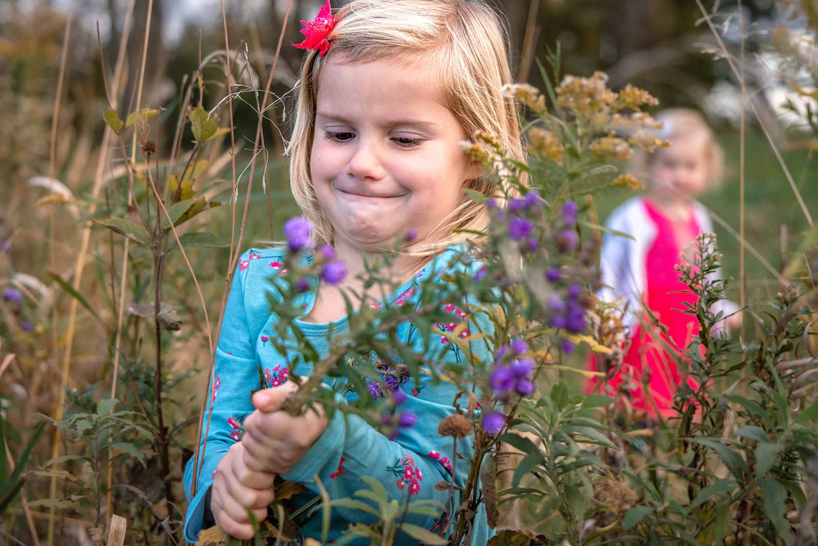 Ellinger family golden hour portraits Grandad's Bluff La Crosse Wisconsin