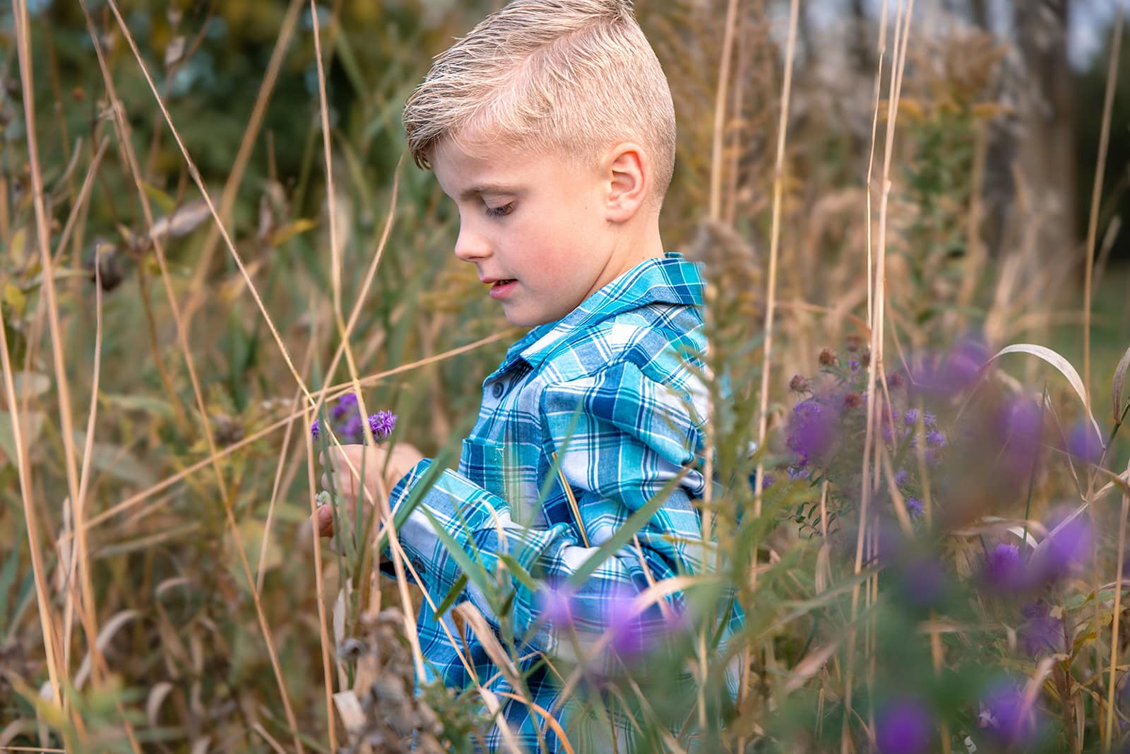 Sunset family photography Grandad's Bluff La Crosse WI — J.L. Wiswell Photography