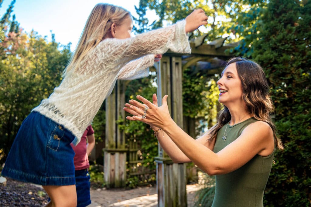 A family session in La Crosse