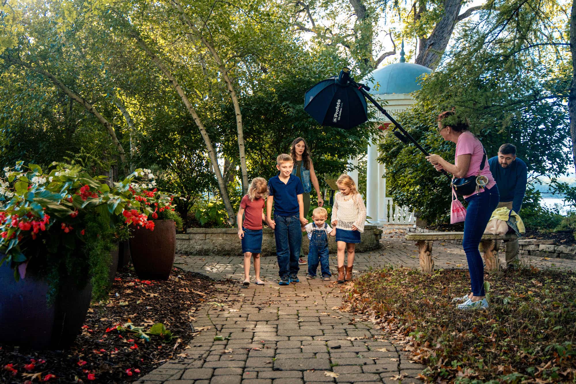 Friendship Gardens family session