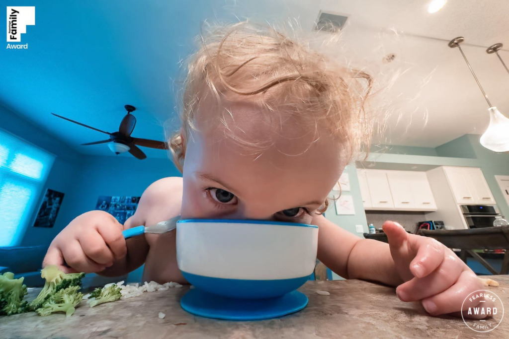 Award-winning family documentary photograph by J.L. Wiswell Photography