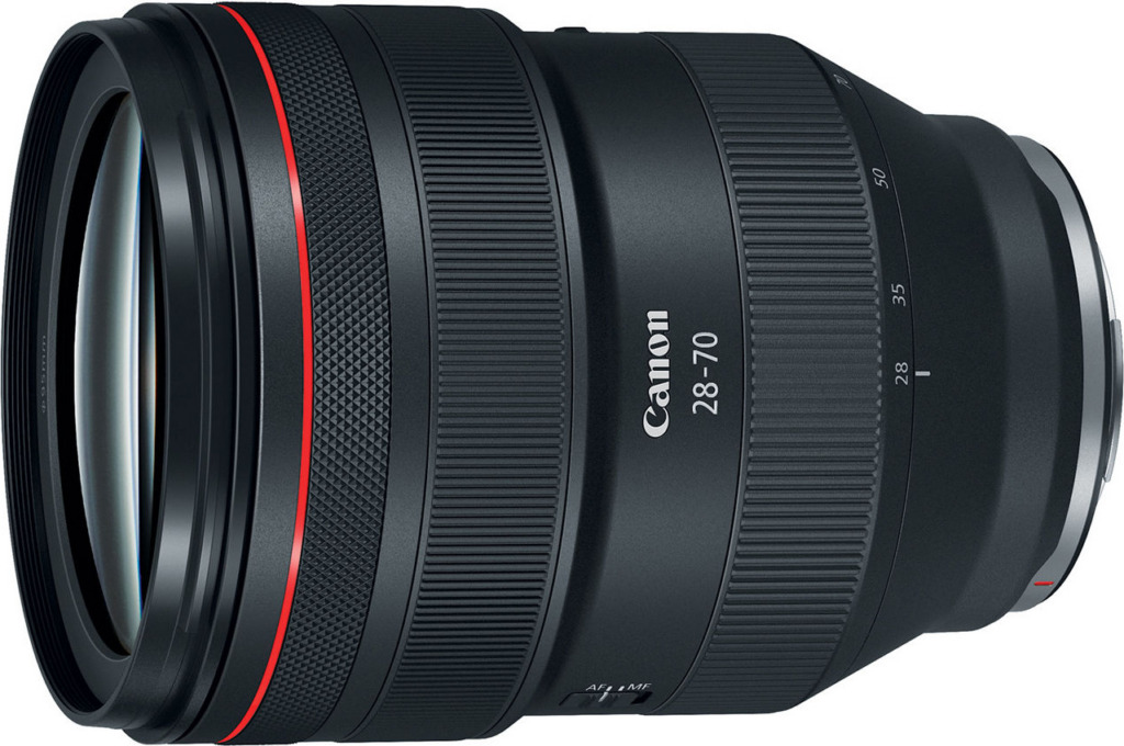 Canon RF 28-70mm f/2L USM lens, official Canon product image