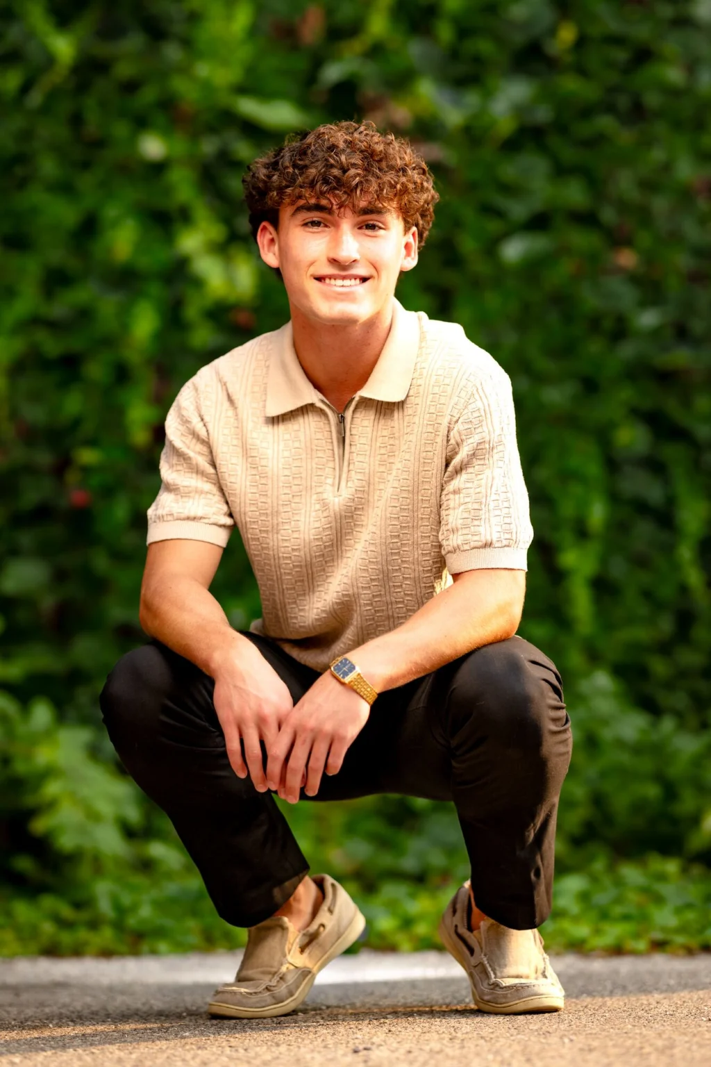 Finished senior portrait, La Crosse